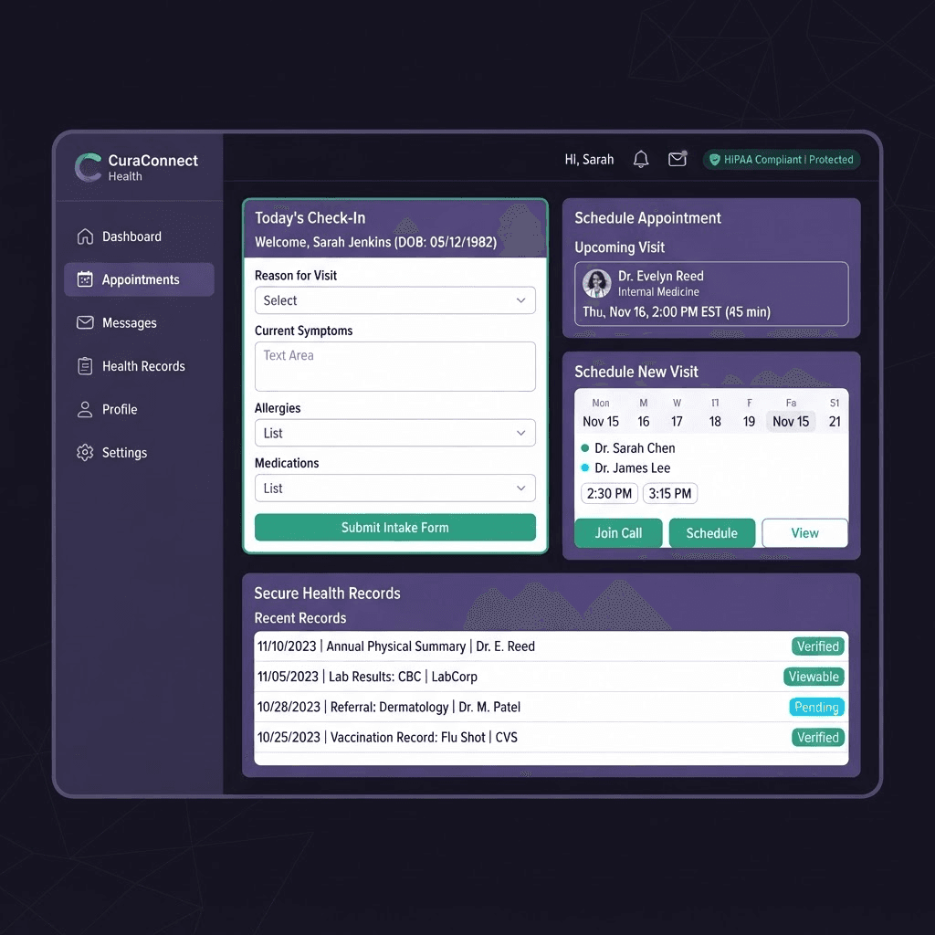 Telehealth Pipeline interface preview